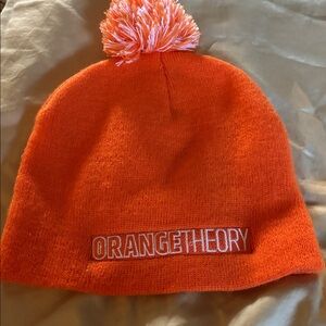 Orangetheory PomPom Beanie. Worn 1X. Excellent condition